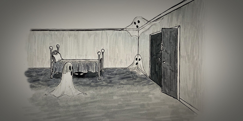 Why do ghosts hang out in corners?