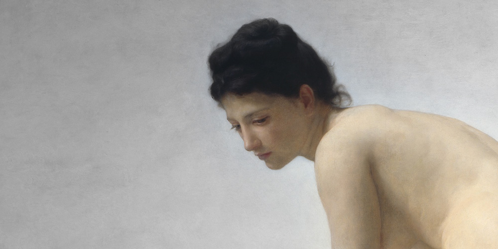 Detail from The Bathers by William Adolphe Bouguereau
