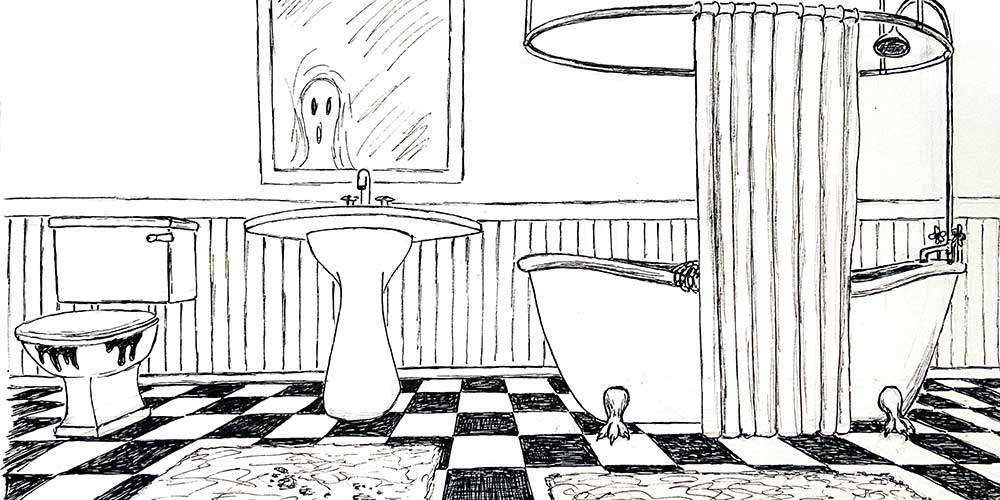 Why are bathrooms haunted?