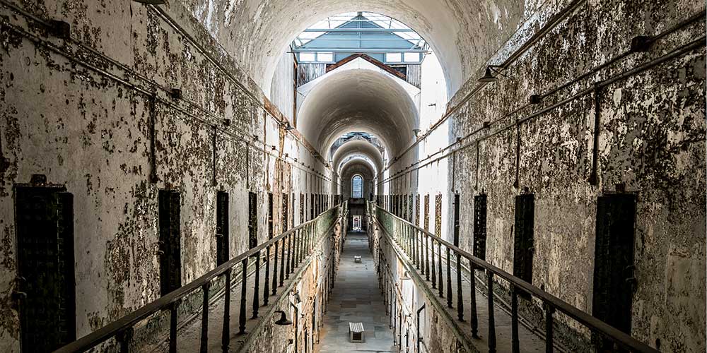 famous haunted places Eastern State Penitentiary
