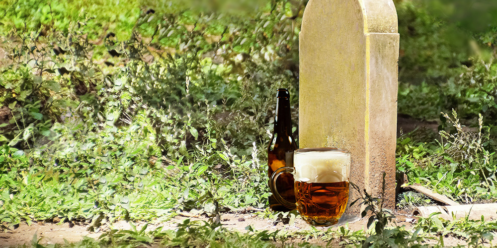 haunted Florida man wants beer at his grave