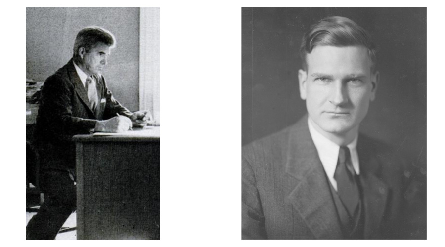 Rhine (left) and Zener (right, the man who invented Zener cards)