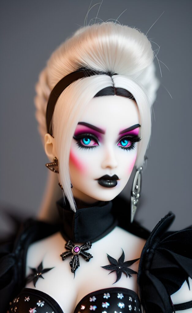 a goth Barbie