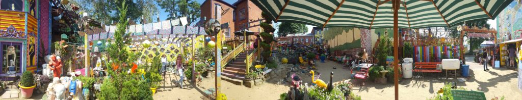 Randyland in Pittsburgh is a beautiful and inexplicable garden bursting with found object art.